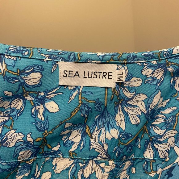 Sea Lustre Blue Mini Dress - Size M/L - Picture 2 of 2